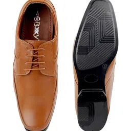 Bxxy Men Solid Leather Derbys Formal Shoes image 5