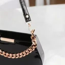 AAIFA Women Solid Structured Shoulder Bag image 3