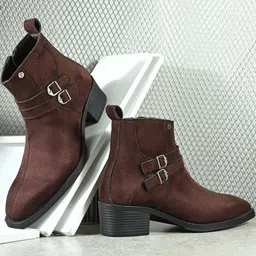 El Paso Men Brown Chelsea Boots-picture-11