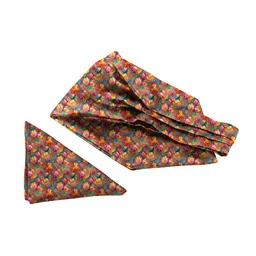 Blacksmith Men Printed Tie and Pocket Square Accessory Gift Set-image-0