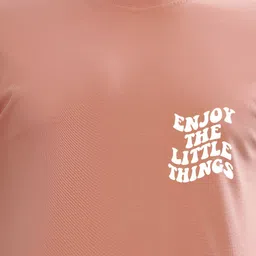 FALTU.CO Men Typography Printed Round Neck Pure Cotton Oversized T-shirt image 3