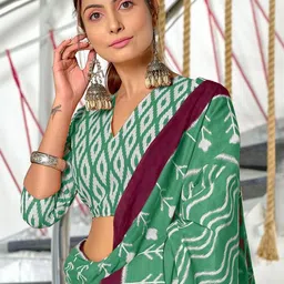 KALINI Pure Cotton Saree image 4