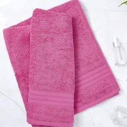 Layers Pink 1 Cotton 450 GSM Bath Towel-image-18