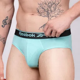 Reebok Men Mid-Rise Basic Brief-LJSBF01-AIAQ image 2