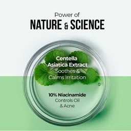 DR. SHETHS Centella & 10% Niacinamide Face Serum For Acne - 10 ml image 2