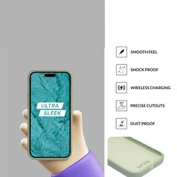 SPRIG Solid Printed iPhone 14 Bumper Case Mobile Accessories image 3