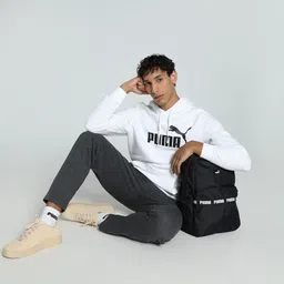 puma Men Full Sleeve Printed Hooded Sweatshirt image 5