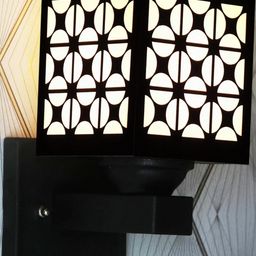 Gojeeva Brown Wood Square Wall Lamps-picture-40