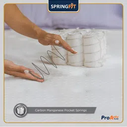 Springfit White Queen Mattress image 3
