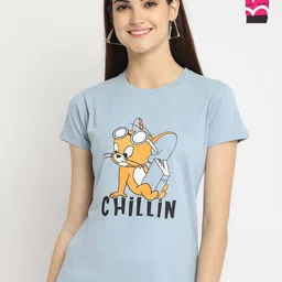 Dreambe Women Typography Printed T-shirt-picture-11