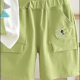 LULU & SKY Boys Printed Top with Shorts image 4