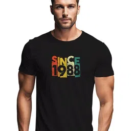 Tantra Men Typography Printed Applique T-shirt-image-4