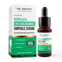 DR. SHETHS Centella & 10% Niacinamide Face Serum For Acne - 10 ml-picture-12