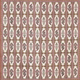 Spangle Pink & White Ethnic Motifs 260 TC King Bedsheet with 2 Pillow Covers image 3