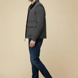 Mast & Harbour Shawl Collar Camouflage Puffer Jacket image 2