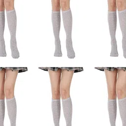 MUKHAKSH Unisex Grey Socks-picture-20