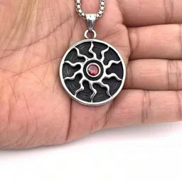 kazare Rhodium-Plated Pendant image 5