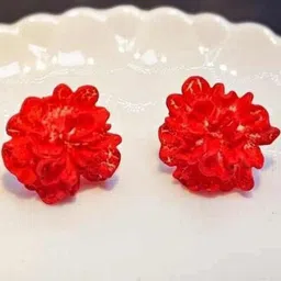 Adornity Women Red Earrings-image-87