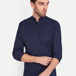 MEGHZ Men Slim Fit Opaque Casual Shirt-picture-12