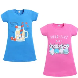 Todd N Teen Girls Printed Nightdress-picture-17