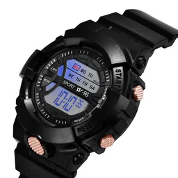 SWADESI STUFF Unisex Kids Dial & Straps Digital Automatic Watch JUICE BLACK 8 image 3