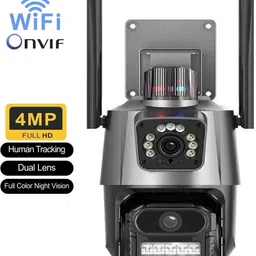 SIOVS WIFI CCTV Dual Lens HD Camera Bullet+360° PTZ Control TwoWay Audio Night Vision Security Camera-picture-30