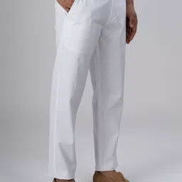 Tailoraedge Men Tailored Regular Fit Mid-Rise Chinos image 3