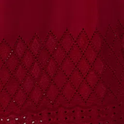 style prezone Women Relaxed Maroon Viscose Rayon Trousers image 4