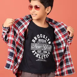 V-Mart Boys Opaque Casual Shirt image 1