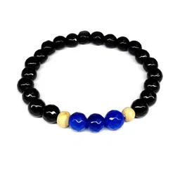 Divine souvenirs Black Alloy Bracelet-picture-13
