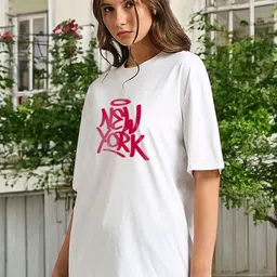 My Swag Women Typography Printed T-shirt image 3