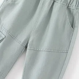 LULU & SKY Boys Tapered Fit High-Rise Joggers Trousers image 3