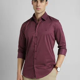 SIMON CARTER LONDON Spread Collar Slim Fit Shirt image 4