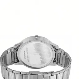 Miss Perfect Unisex Dial & Stainless Steel Bracelet Style Straps Analogue Date Aperture Watch D1008 image 3