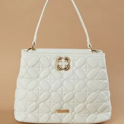 CODE by Lifestyle Structured Shoulder Bag with Quilted-picture-15