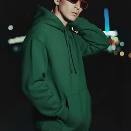 VEIRDO Men Hooded Sweatshirt image 2