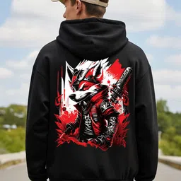 Manlino Men Printed Hooded Sweatshirt-image-98