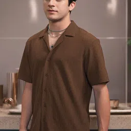 Moda Rapido Men Opaque Casual Shirt image 2