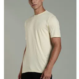 OUTLAWS Men Solid Round Neck Cotton T-shirt-picture-16