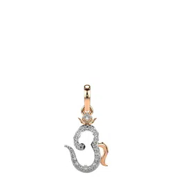 VALANOVA Women 18k Gold Lab Grown Diamond 0.21 CTs Pendent 0.86 gm-picture-20