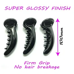 DN ENTERPRISES Women Set of 6 Banana Clip image 3