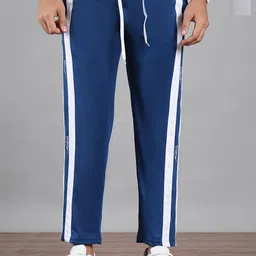 MACK JONNEY Men Pack Of 2 Colourblocked Side Striped Regular Fit Mid-Rise Track Pants-picture-38