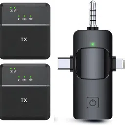 the mobile point 2.4G Wireless Mic for PC/iOs,Android & Camera ,Double vlog/Live/Video Recording. Microphone-picture-26