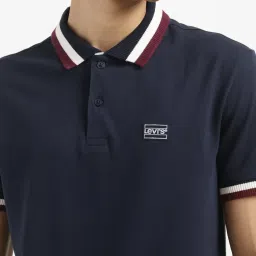levi's Men's Solid Slim Fit Polo T-shirt image 5