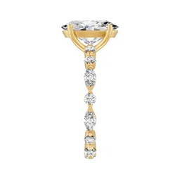 THE JEWEL HOUSE Women Pure Elegance 14KT Gold Ring With Lab Grown Diamond - 1.8 g-picture-40