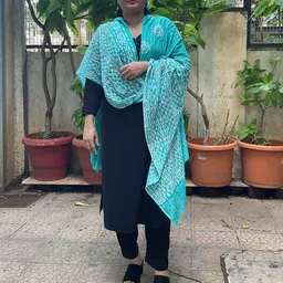 BOMBAY BUTA Women Printed Dupatta image 5