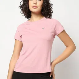 Performax Women Brand Logo Printed Short Sleeves Running T-shirt-image-39