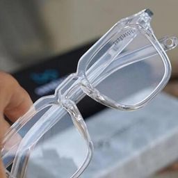 Arzonai Unisex Clear UV Protected Lens Plastic Sunglasses-picture-46