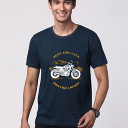 ADRO Men Graphic Printed Round Neck Cotton T-shirt-picture-8