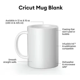 Mr UVD White & Rust Conversational Printed Ceramic Glossy Mug - 350 ml image 2